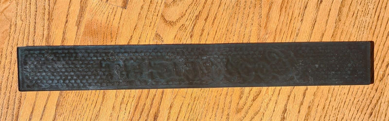 Load image into Gallery viewer, Coors Light Rubber Bar Mat Drink Spill Runover Vintage Black 23"
