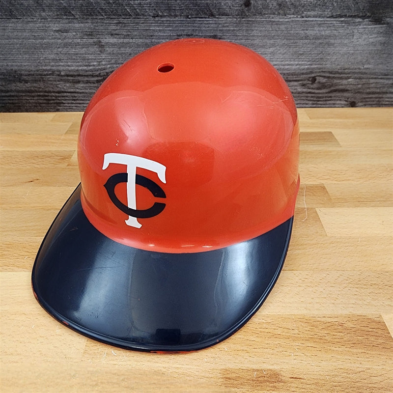 Load image into Gallery viewer, Minnesota Twins Batting Helmet Red Blue TC Logo Vintage Style Baseball Cap
