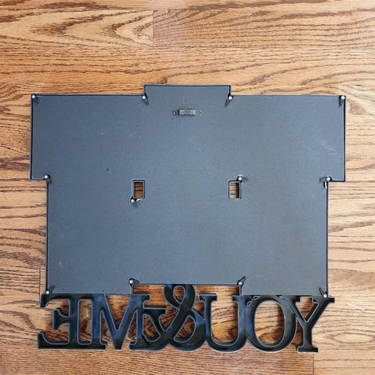 Collage Photo Frame Rustic Bronze glam Wall Hanging for Gallery Wall 6 Openings