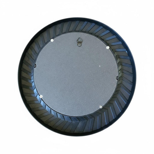 Chevron Black Mirror Set of 3 Round Boho Chic Home Accessory Scandinavian Style