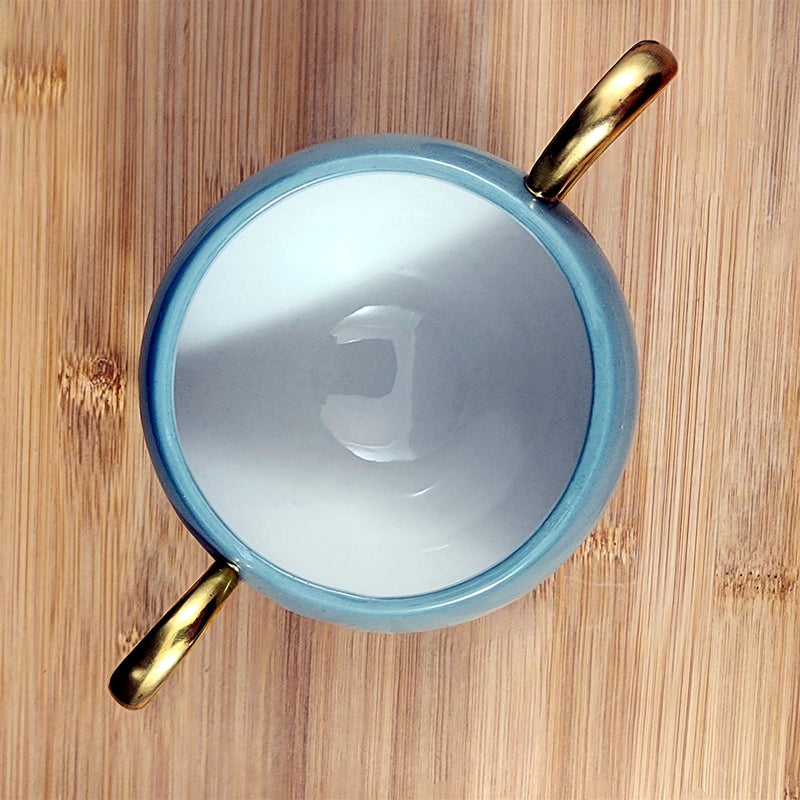Load image into Gallery viewer, Flintridge Avalon Sugar Bowl and Lid Floral Sage Green Gold Trim Ceramic
