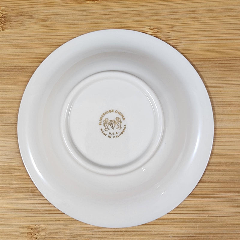 Load image into Gallery viewer, Flintridge Avalon Sauce Dessert Bowl 4 Set Floral Sage Green Gold Trim Ceramic
