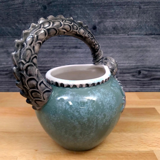Green Dragon Creamer Ceramic Decorative by Blue Sky Goldminc