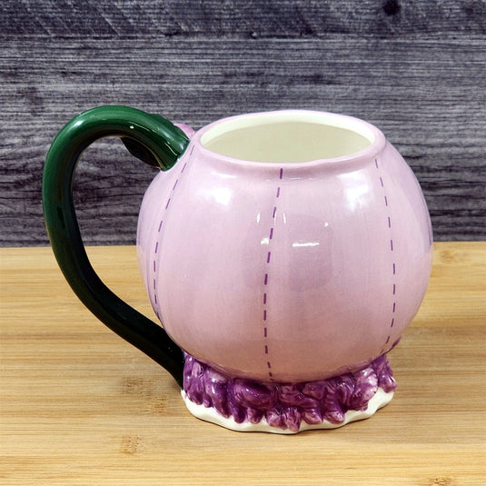 Raspberry Tart Coffee Mug 3D Ceramic Girl Face Tea Cup Blue Sky Goldminc