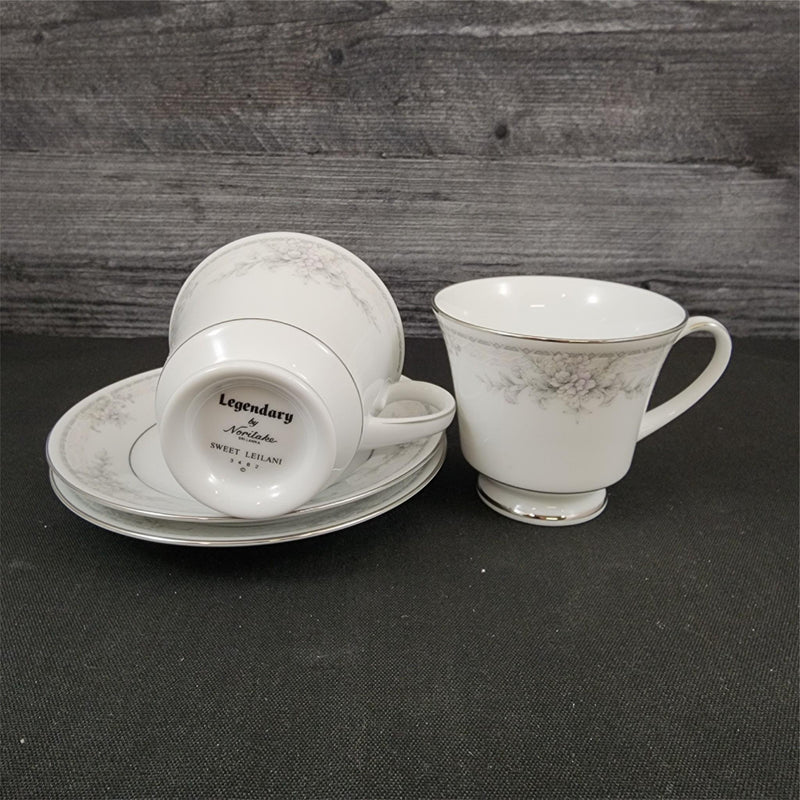 Load image into Gallery viewer, Noritake Sweet Leilani Set of 2 Tea Cup Coffee Mug Dinnerware Legendary 3482
