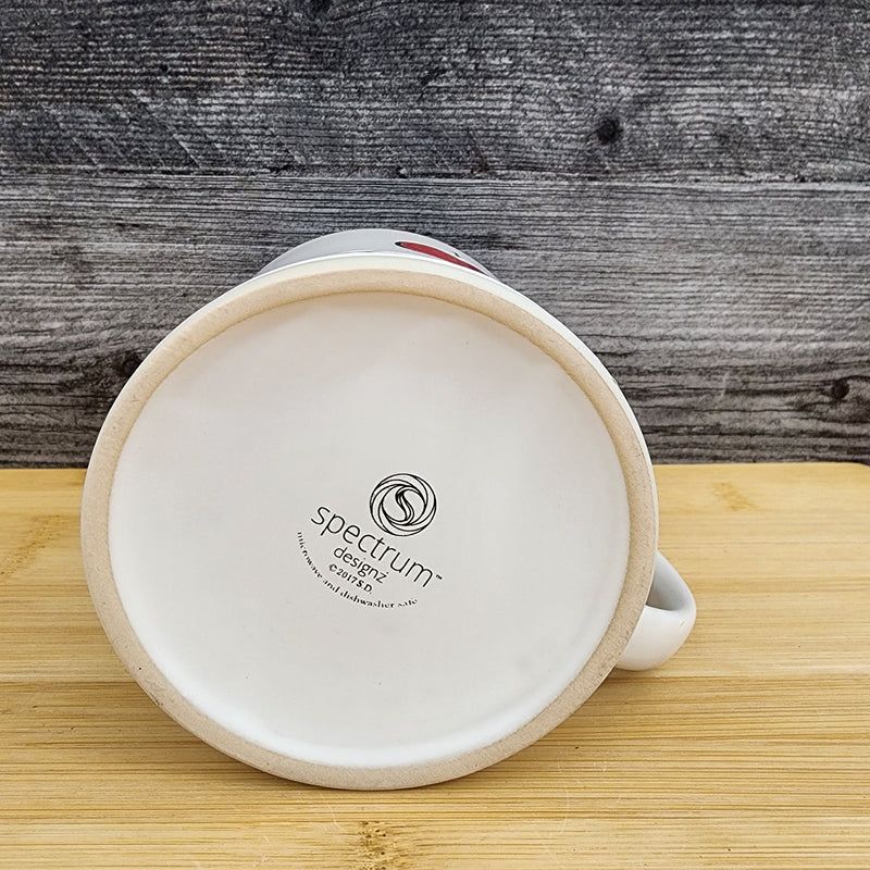Load image into Gallery viewer, Coffee Mug I Heart Grandma Embossed Tea Cup Ceramic 17 oz White by Blue Sky
