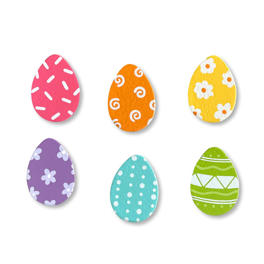 Easter Magnets – Roeda “Brighten Your Life” Easter Egg Mini Art Pop Set of 6