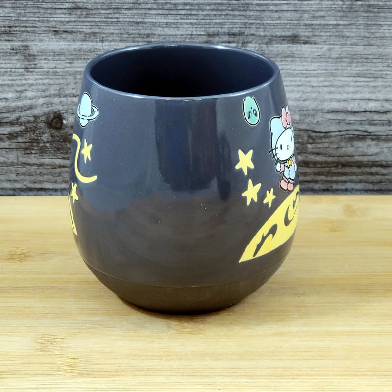 Load image into Gallery viewer, Hello Kitty Outer Space Mug Ceramic Holiday Coffee Tea Cup 21oz Blue Sky
