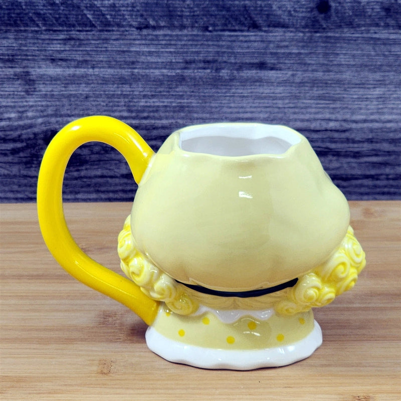 Load image into Gallery viewer, Lemon Meringue Coffee Mug 3D Ceramic Girl Face Tea Cup Blue Sky Goldminc
