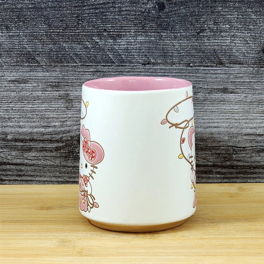 Hello Kitty Cowgirl Lasso Coffee Mug Set Ceramic Tea Cup Pink 17oz by Blue Sky