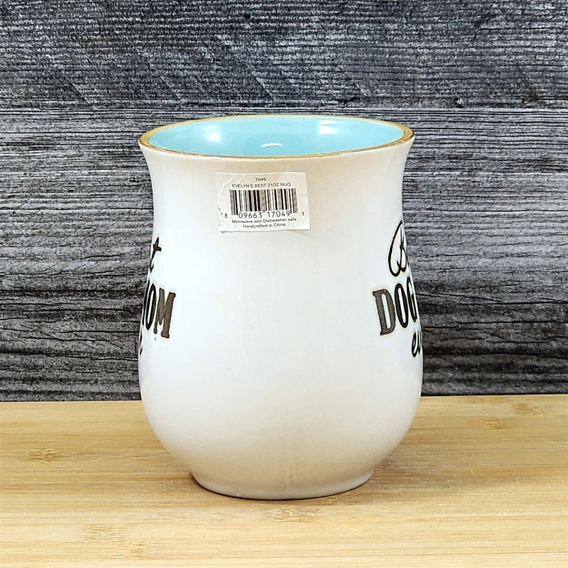 Load image into Gallery viewer, Mom Dog Lover Coffee Mug Inspirational Ceramic Tea Cup Blue Sky 21oz
