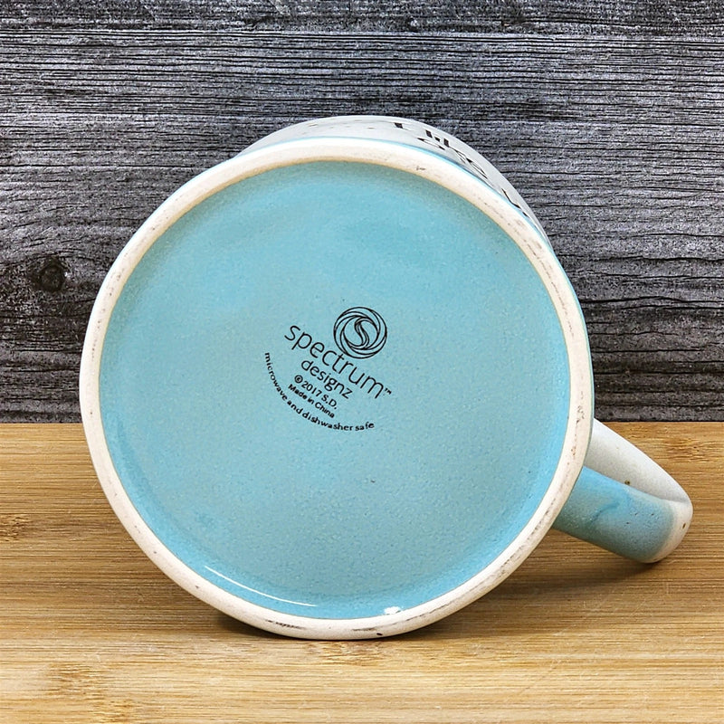 Load image into Gallery viewer, Ceramic Mug I Like You A Latte Coffee Lover Cup Ceramic White by Blue Sky 17oz
