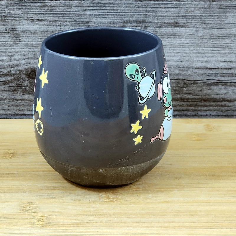 Load image into Gallery viewer, Hello Kitty Keroppi Space Mug Ceramic Holiday Coffee Tea Cup 21oz Blue Sky

