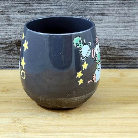 Hello Kitty Keroppi Space Mug Ceramic Holiday Coffee Tea Cup 21oz Blue Sky