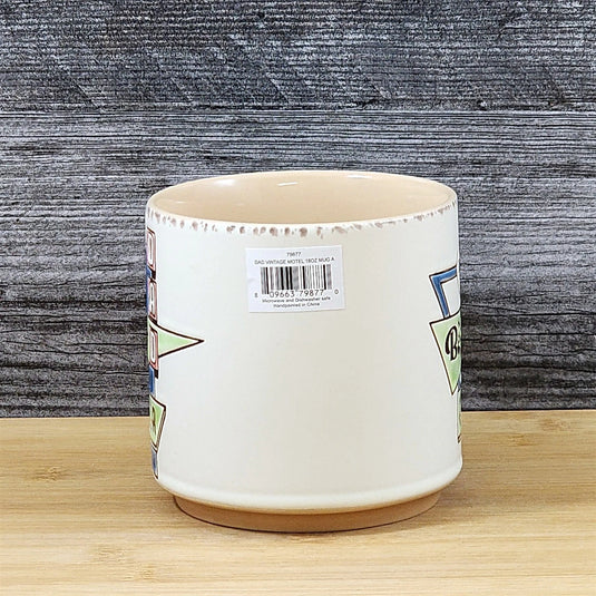 Dad Inspirational Mug Ceramic Embossed Coffee Cup Blue Sky Father's Day Beige