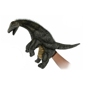 Diamantinasaurus Dinosaur Hand Puppet Hansa True to Life Look Plush Learning Toys