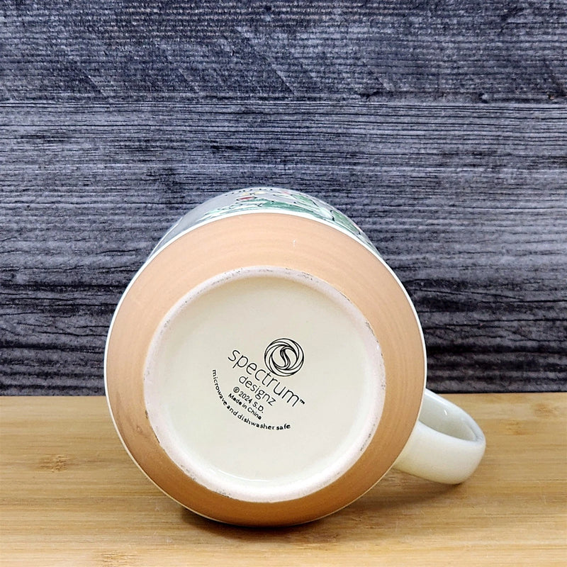 Load image into Gallery viewer, Cactus Saying Coffee Mug Cup "Your Stuck With Me" Embossed by Blue Sky Ceramic
