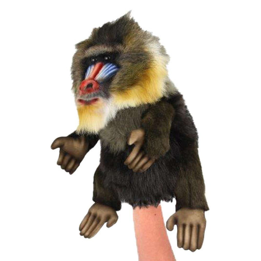 Mandrill Hand Puppet Hansa True to Life Look Plush Learning Toys