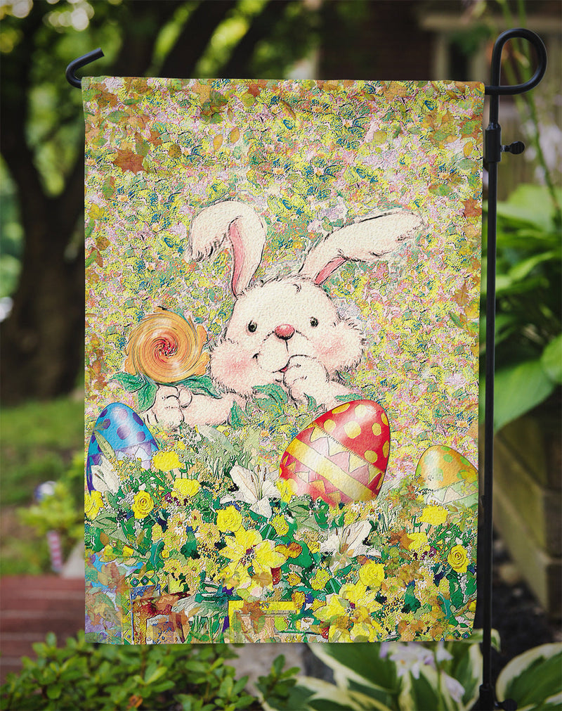 Load image into Gallery viewer, Easter Bunny and Eggs Garden Flag - Outdoor Decorative Yard Flag
