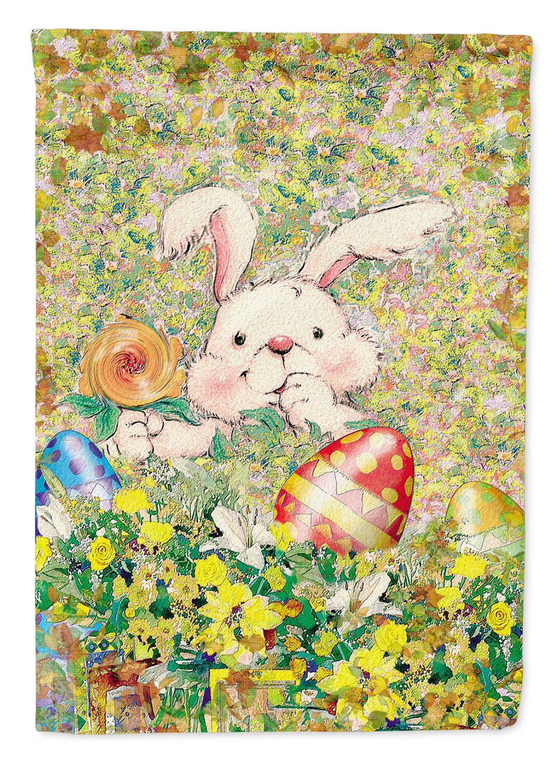 Load image into Gallery viewer, Easter Bunny and Eggs Garden Flag - Outdoor Decorative Yard Flag
