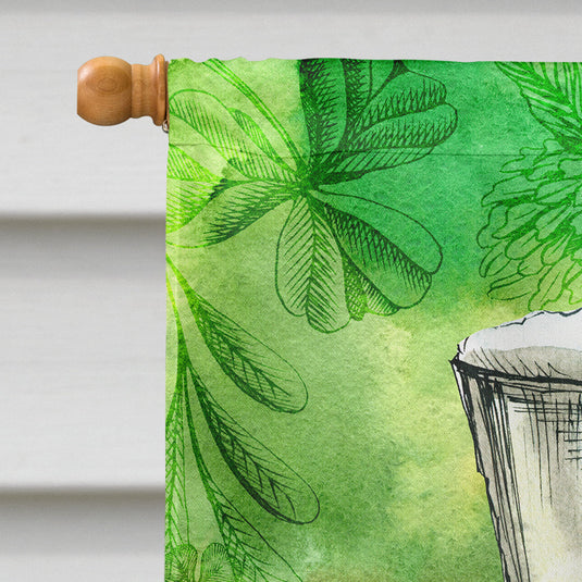 Irish Beer Tall Flag Canvas House Size