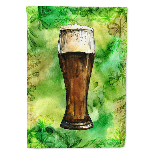 Irish Beer Dark Flag Canvas House Size