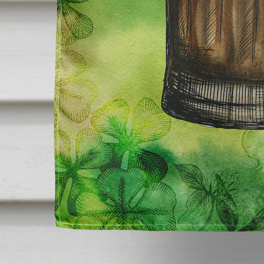 Irish Beer Mug Flag Canvas House Size