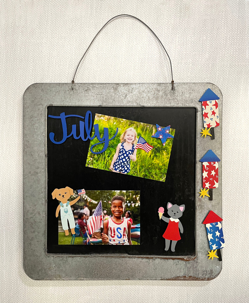 Load image into Gallery viewer, Chalkboard Memo Board - Farmhouse Finish by Roeda
