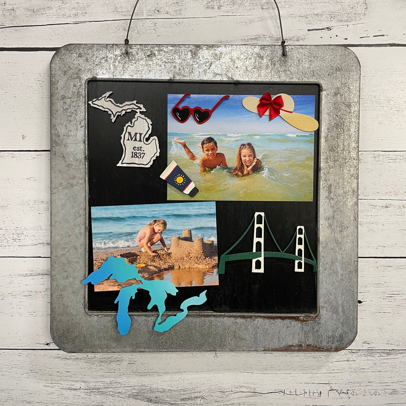 Load image into Gallery viewer, Chalkboard Memo Board - Farmhouse Finish by Roeda
