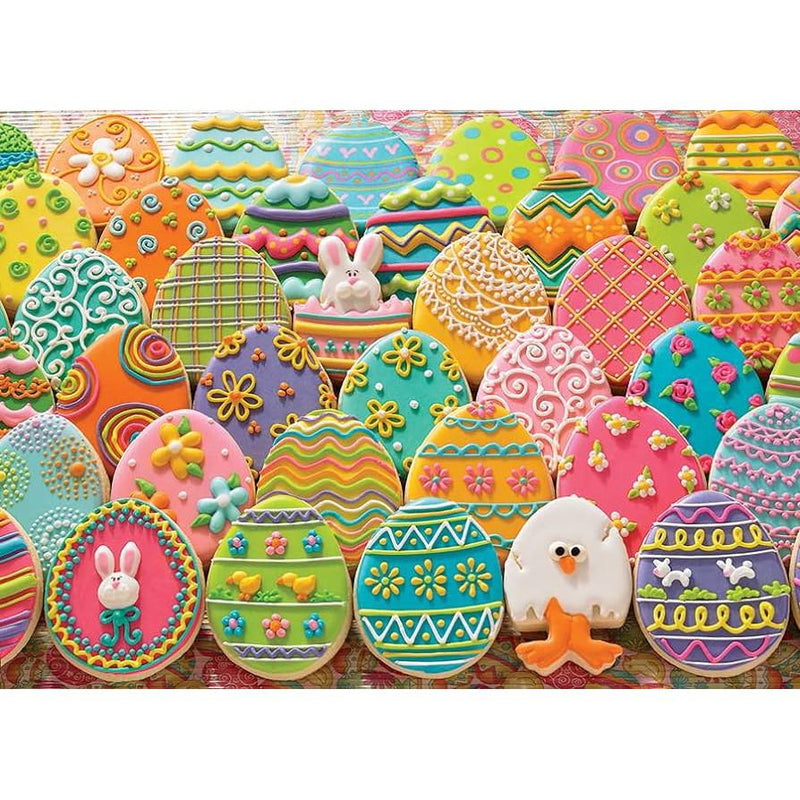 Load image into Gallery viewer, Easter Eggs 1000 Piece Jigsaw Puzzle Cobble Hill
