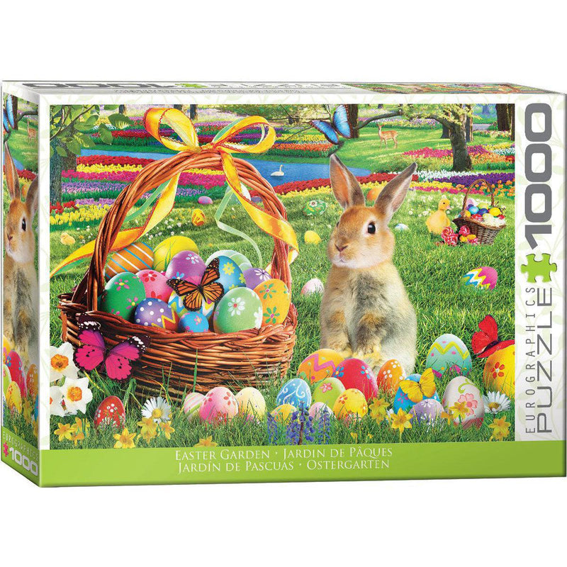 Load image into Gallery viewer, Easter Garden 1000 Piece Jigsaw Puzzle Eurographics

