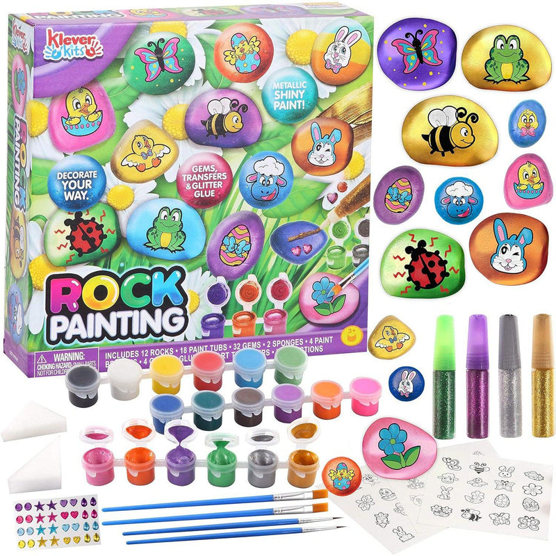 Load image into Gallery viewer, Easter Themed Rock Painting Kit
