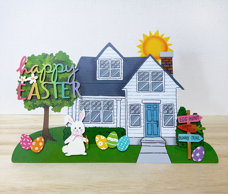 Load image into Gallery viewer, Easter Magnets – Roeda “Brighten Your Life” Easter Egg Mini Art Pop Set of 6

