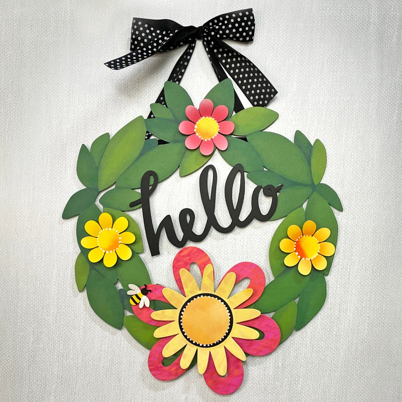 Load image into Gallery viewer, Everyday Wreath Magnetic Wall Art - 16" by Roeda
