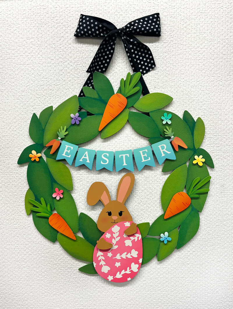 Load image into Gallery viewer, Easter Magnets – Roeda “Brighten Your Life” Peek‑a‑Boo Bunny Magnetic Art Pop
