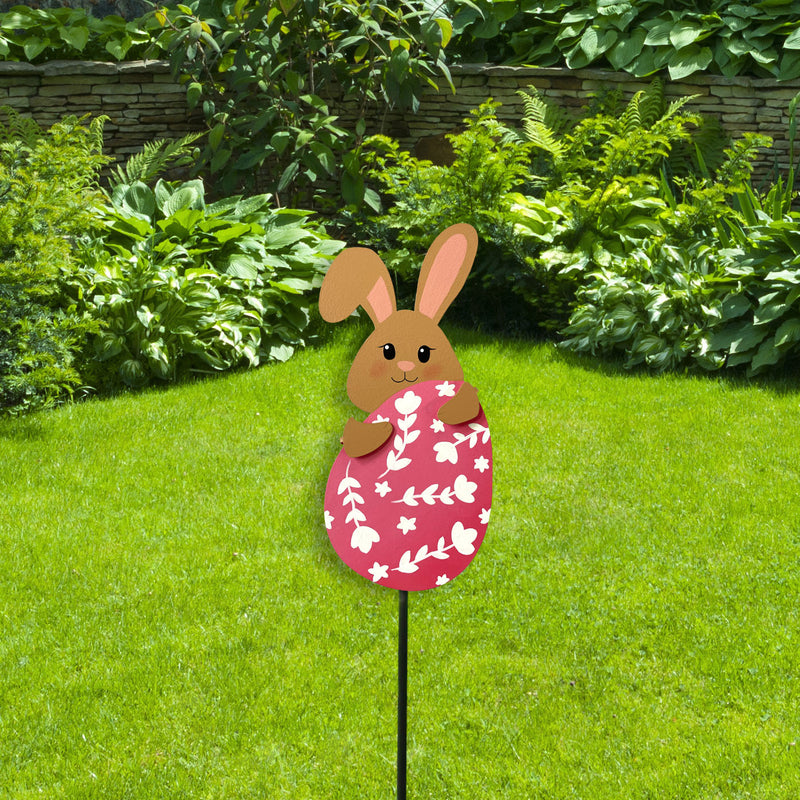Load image into Gallery viewer, Easter Magnets – Roeda “Brighten Your Life” Peek‑a‑Boo Bunny Magnetic Art Pop
