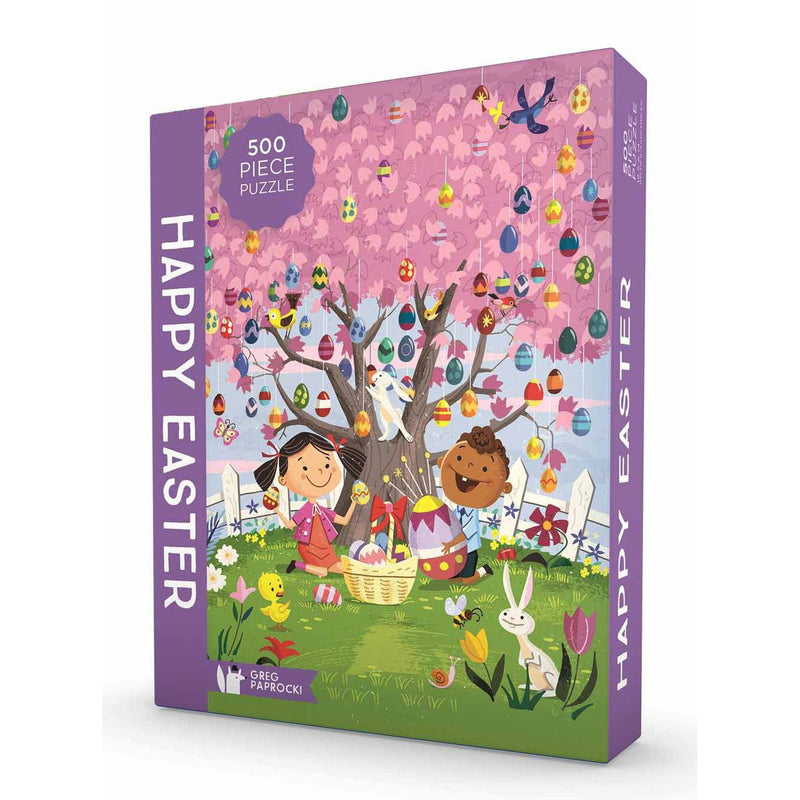 Load image into Gallery viewer, Happy Easter 500 Piece Jigsaw Puzzle Gibbs Smith
