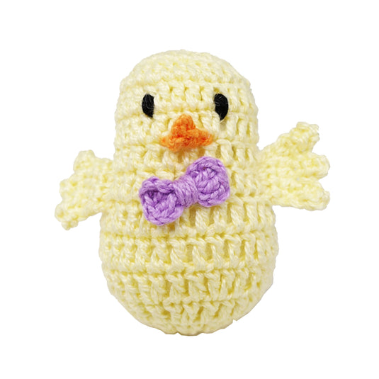 Easter Chick Ornaments Spring Décor - Set of 6 Handmade Crochet in Armenia
