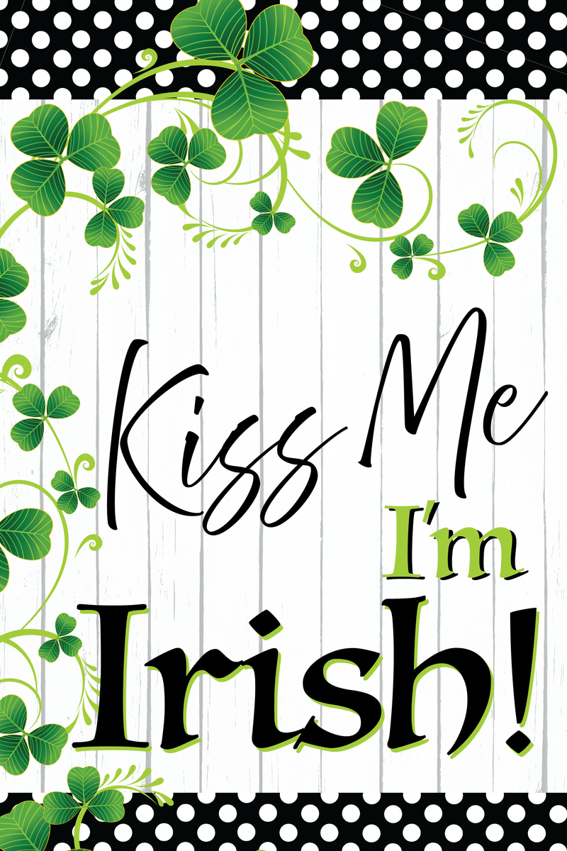 Load image into Gallery viewer, St. Patrick’s Day Garden Flag – Double-Sided Irish Designs, 12x18

