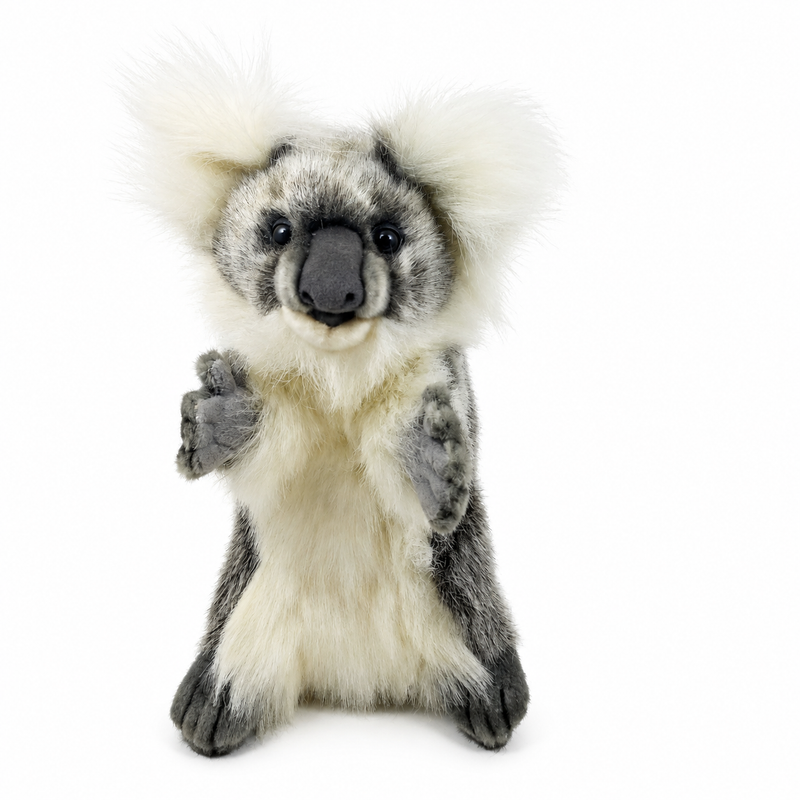 Load image into Gallery viewer, Koala Full Body Hand Puppet by Hansa Realistic Look Plush Animal Learning Toys
