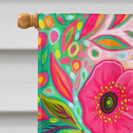 Little Spring Hippity Hop Easter Flag Canvas House Size