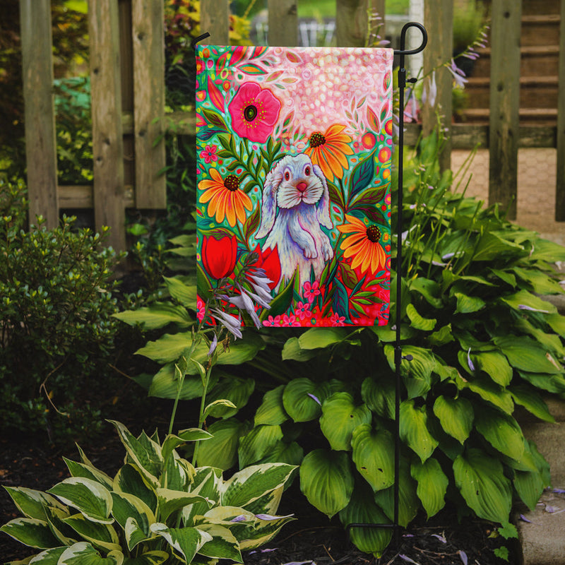 Load image into Gallery viewer, Little Spring Hippity Hop Easter Garden Flag – Decorative Outdoor Yard Flag
