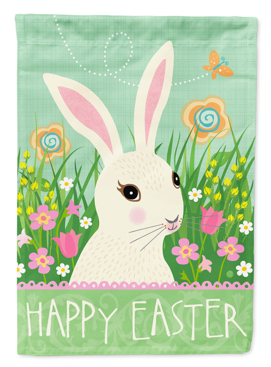 Easter Bunny Rabbit Garden Flag - Outdoor Decorative Yard Flag