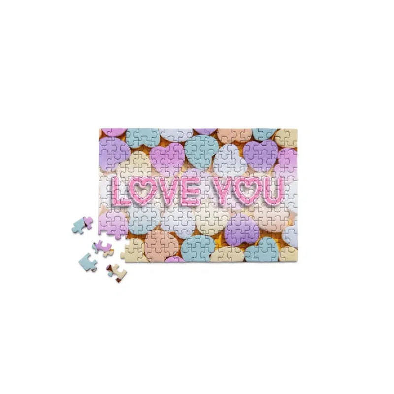 Load image into Gallery viewer, Valentines Hearts 150 Piece Mini Jigsaw Puzzle Micro Puzzles
