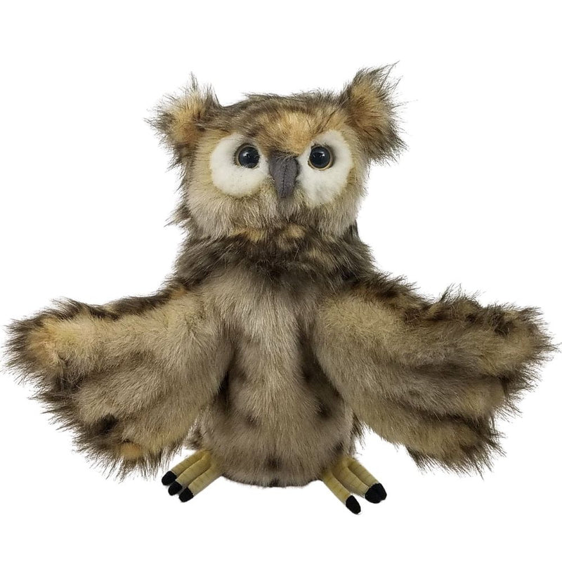 Load image into Gallery viewer, Owl Hand Puppet and Book Set Animal Educational Reading Imaginative Play Hansa
