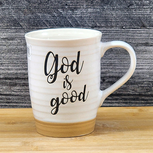 Religious Coffee Mug Inspiration Saying Tea Cup Ceramic Embossed Blue Sky 18oz