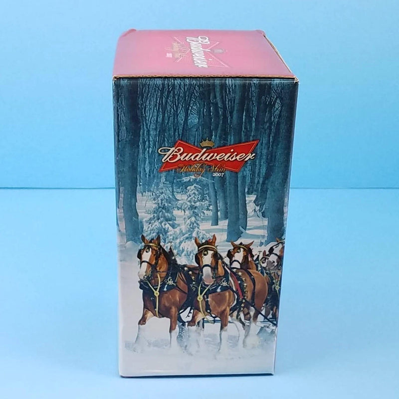 Load image into Gallery viewer, 2007 Budweiser Stein Christmas Mug Box &amp; COA Winter's Calm CS678 Ceramarte
