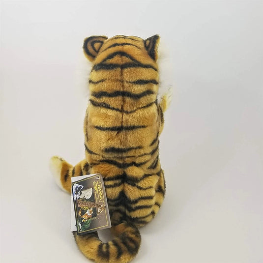 Tiger Hand Puppet Full Body Doll Hansa Real Looking Plush Animal Learning Toy
