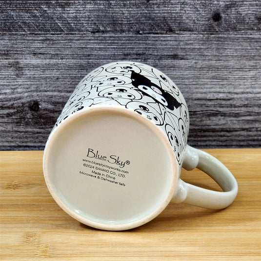 Hello Kitty Kuromi Coffee Mug Tea Cup Ceramic by Blue Sky Embossed 21oz