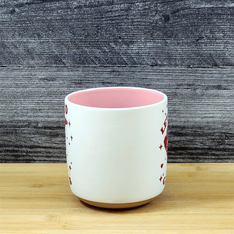 Load image into Gallery viewer, Country Western Coffee Mug Pink Southwest Cowgirl Ceramic Tea Cup Blue Sky 18oz
